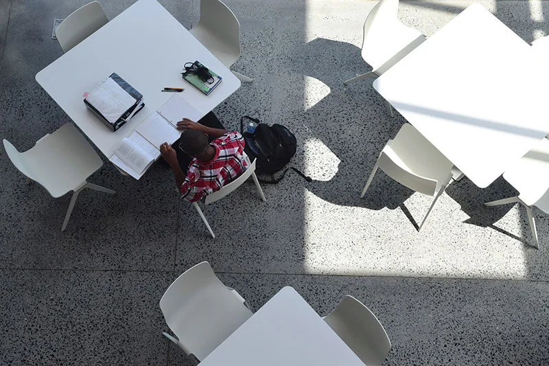 Batten University students on campus