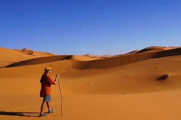 Tyler Noll '26 during his study away experience in Morocco