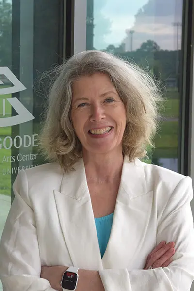 Dr. Sally Shedd, Dean of the Susan S. Goode School of Arts and Humanities