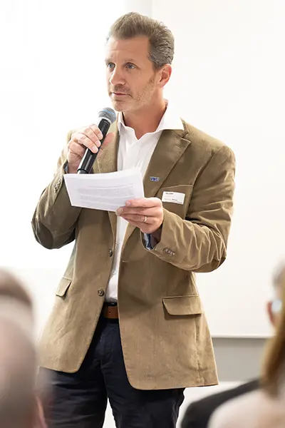 Dr. William McConnell, Dean of the D. Henry Watts School of Professional Studies