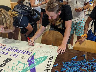 Emotional wellness event