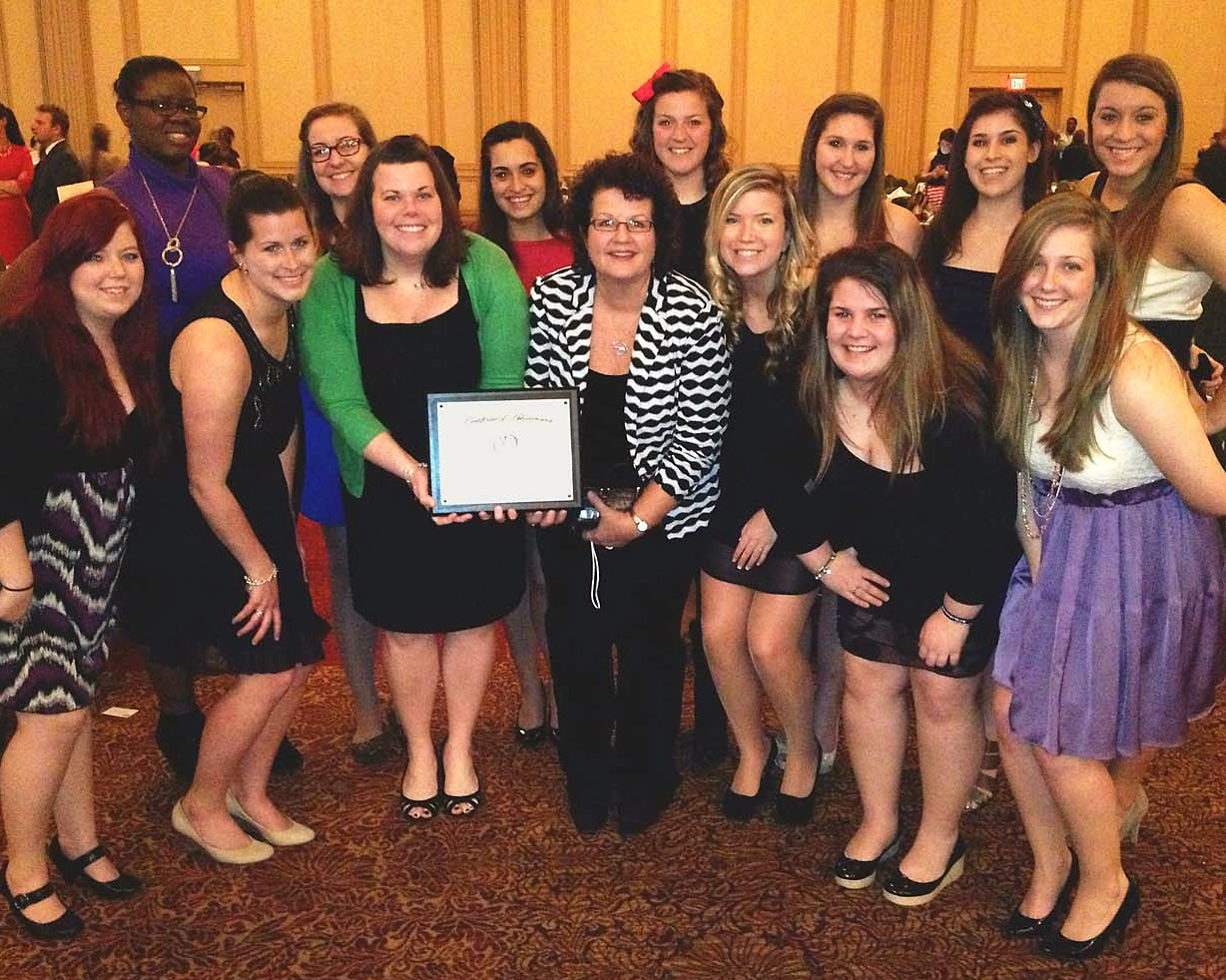 Panhellenic Council's Efforts Recognized