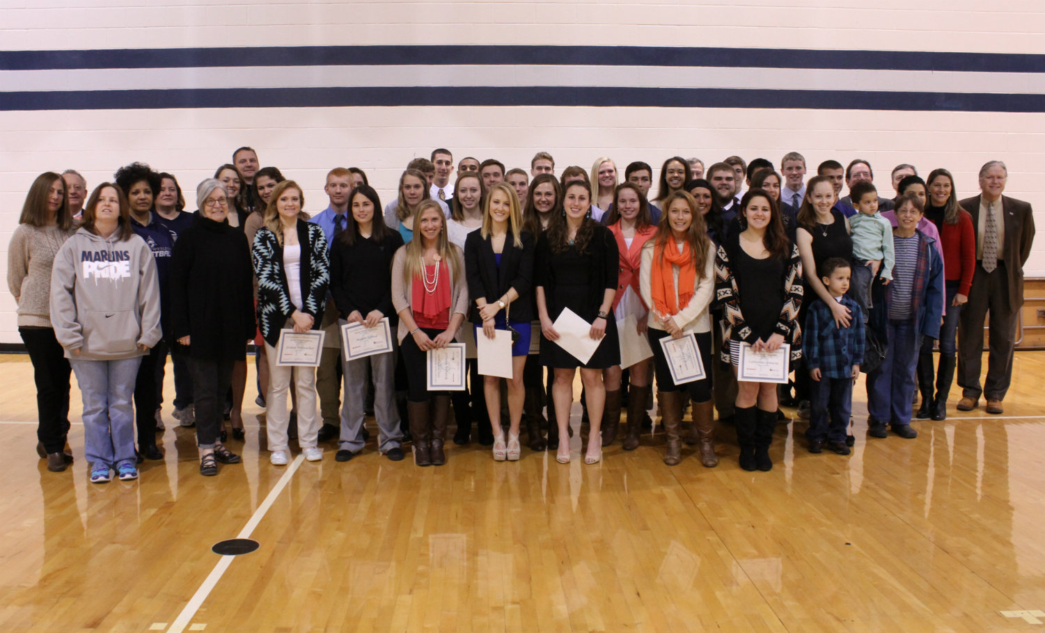 Fall 2013 Scholar-Athletes Honored