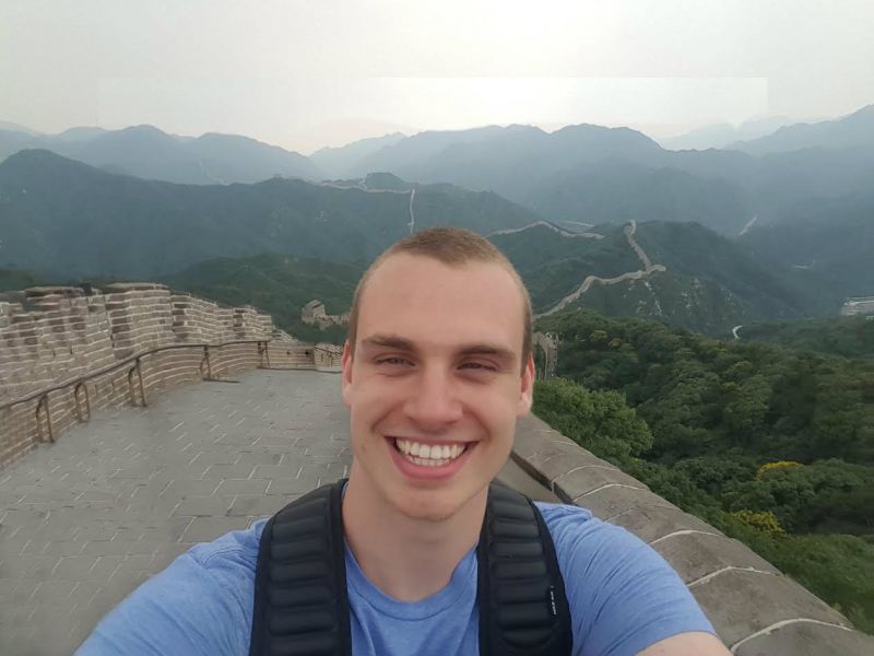Alex McComb, Class of 2017, Selected a Schwarzman Scholar