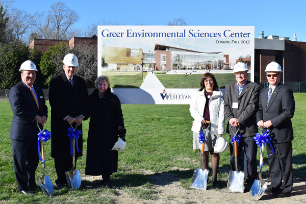 Virginia Wesleyan College Breaks Ground on Greer Environmental Sciences Center