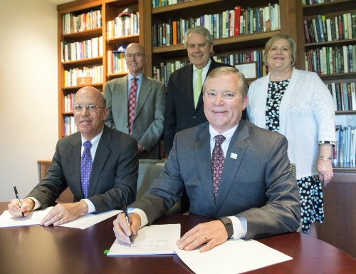 VWC, EVMS Sign Admission Agreement