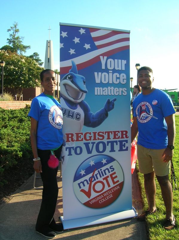 Virginia Wesleyan Designated a Voter Friendly Campus