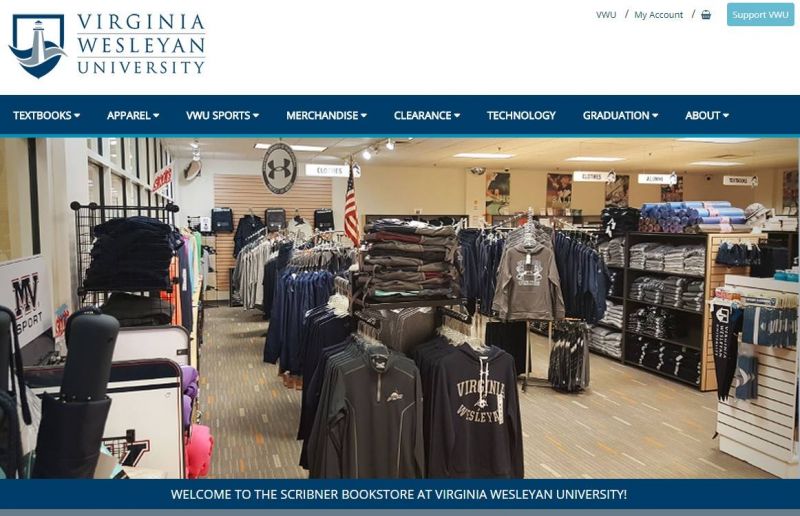 VWU's Scribner Bookstore Now Fully Online