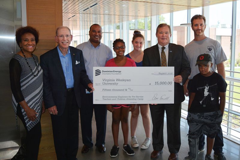 Dominion Energy Supports Environmental Education at VWU