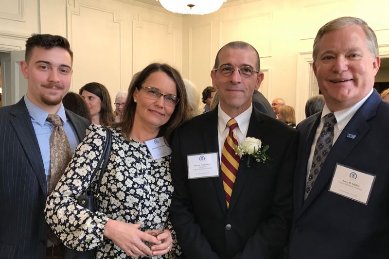 Steven Emmanuel Honored by SCHEV with Outstanding Faculty Award