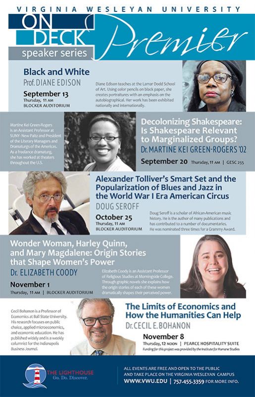 The Lighthouse Announces Impressive Lineup of Speakers for Fall 2018