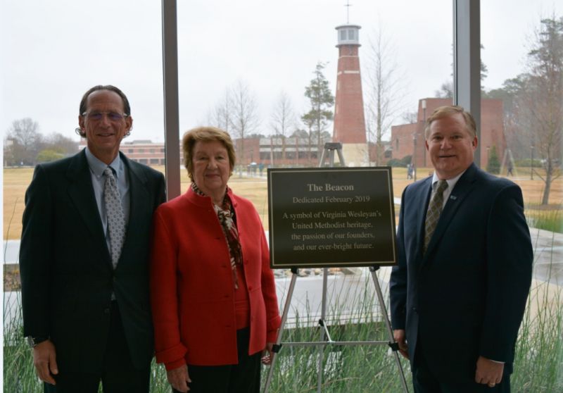 Beacon Dedication Celebrates University's Bright Future