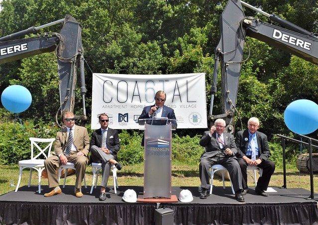Virginia Wesleyan, Franklin Johnston Group Break Ground on Coastal 61 at Oxford Village