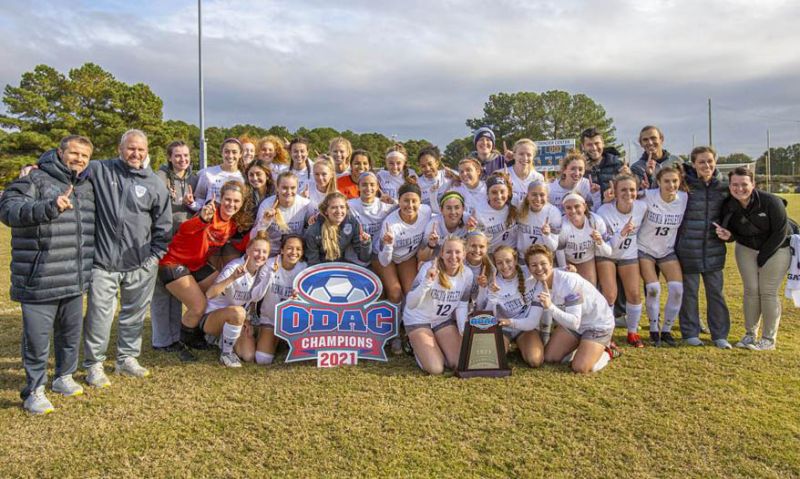 VWU Women's Soccer Wins 2021 ODAC Championship Title