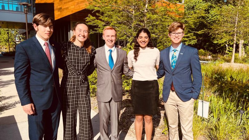 Batten Honors College Scholars Take First Place in IEN National Competition