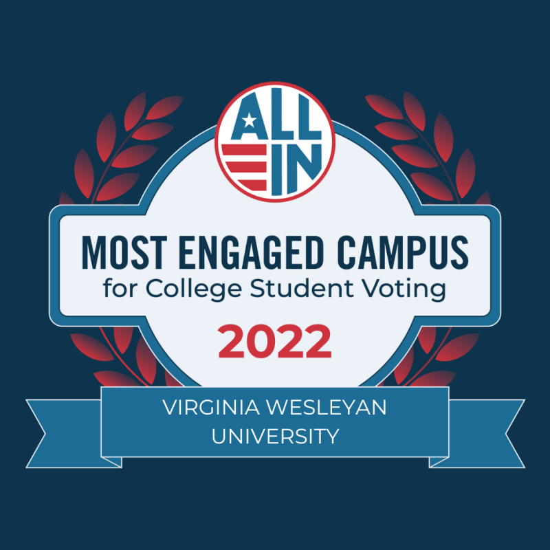 VWU Recognized Among Most Engaged Campuses for Student Voting