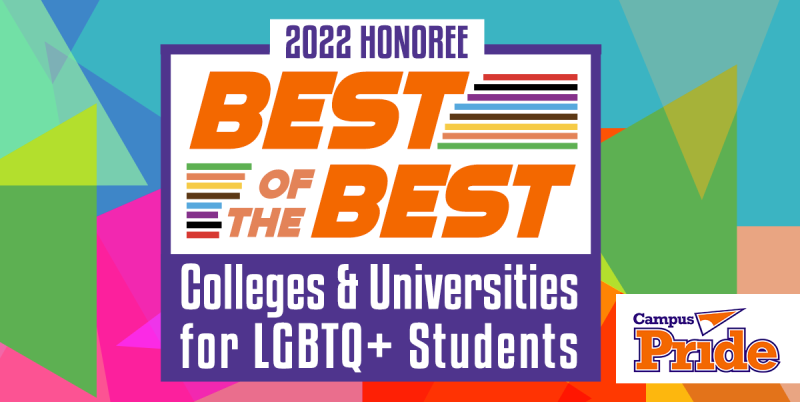 VWU Named a 2022 Best College for LGBTQ+ Students