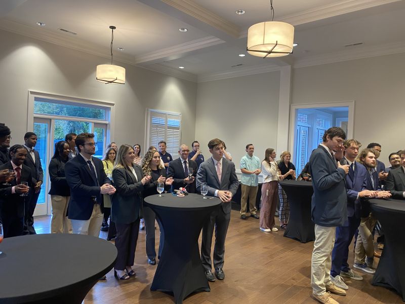 Student-led Marlin Business Conference Concludes with Social at DeFord Manor