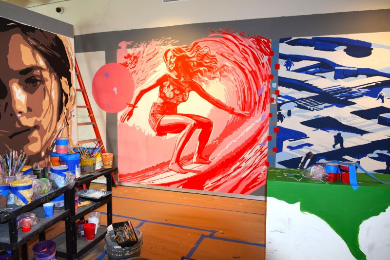 Marlin Mural Festival Enlivens Neil Britton Gallery
