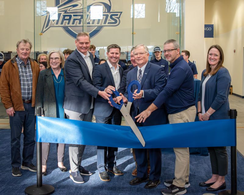 VWU Hosts Dedication Ceremony for Eric Nyman Performance Golf Center