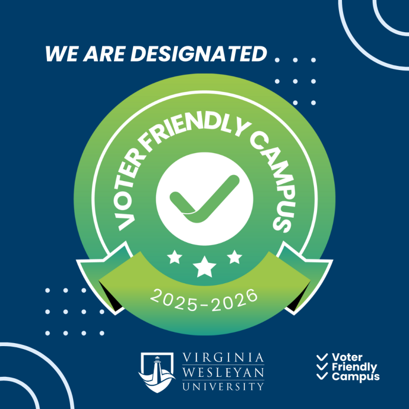 VWU Designated as Voter Friendly Campus for 2025-26