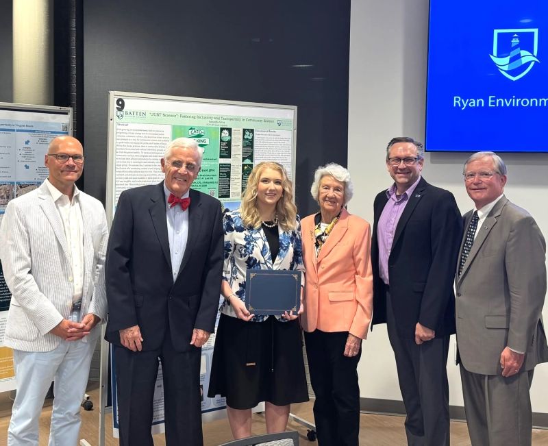 Breanne Bessette '26 Wins Ryan Environmental Prize for Excellence in Research