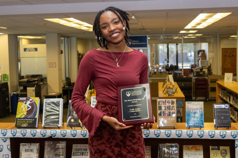 2026 Mavis McKenley ’11 Award Presented to Laila Jones '26