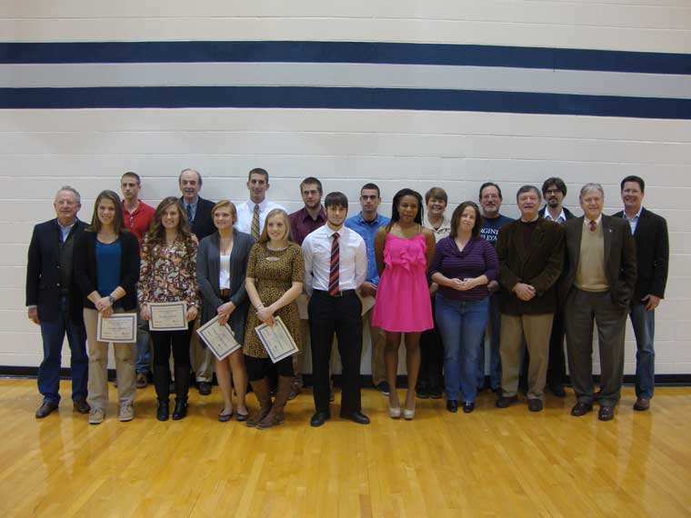 Spring 2013 Scholar-Athletes Honored