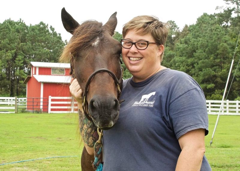 Graduate Spotlight: Keeping Watch over Corolla’s Wild Horses