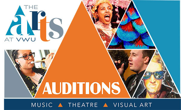 Students auditioning for Batten University arts programs